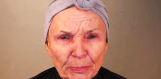 “1 milhão de visualizações por dia?”: veja como maquiagem e peruca transformaram uma mulher de 78 anos