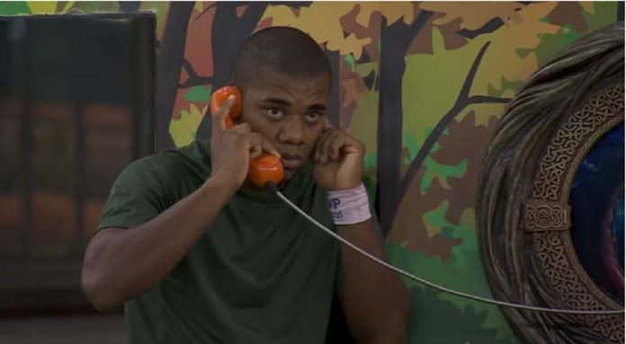 Davi atende ao Big Fone no BBB 24 e a internet VIBRA